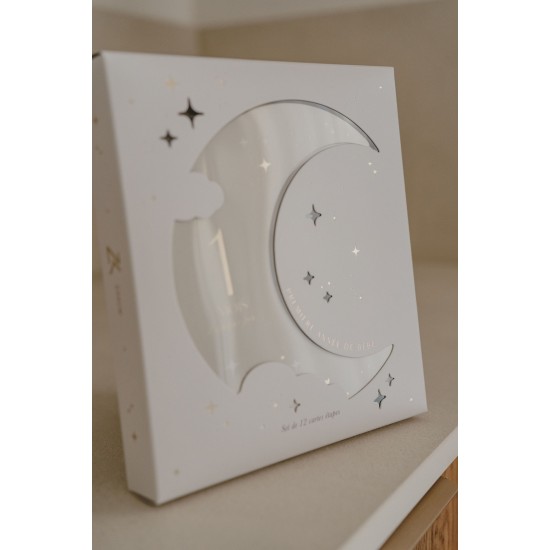 Milestone cards - Moon